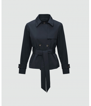 Node trenchcoat blå