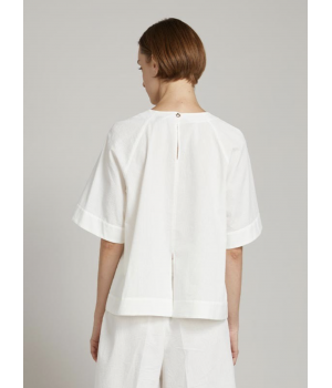 Ridente bluse Hvid