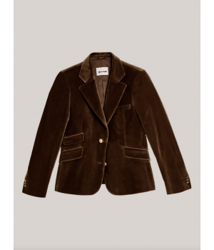 Velour Blazer